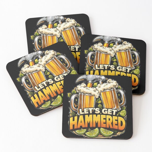 Item preview, LET'S GET HAMMERED designed and sold by Cotton vibe.