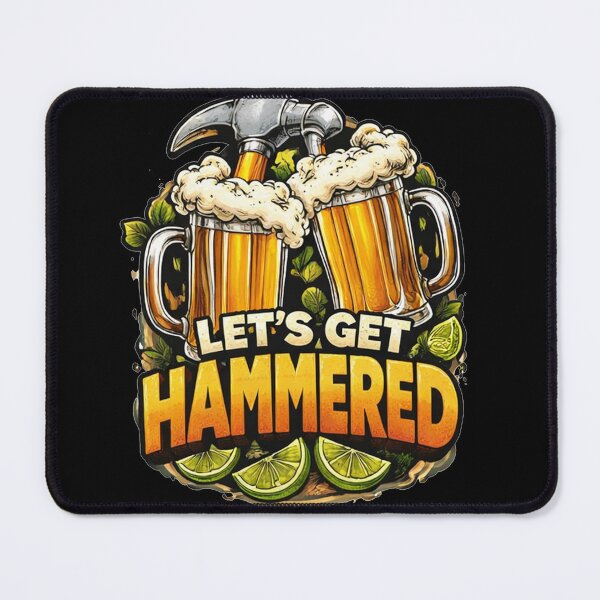 Item preview, LET'S GET HAMMERED designed and sold by Cotton vibe.