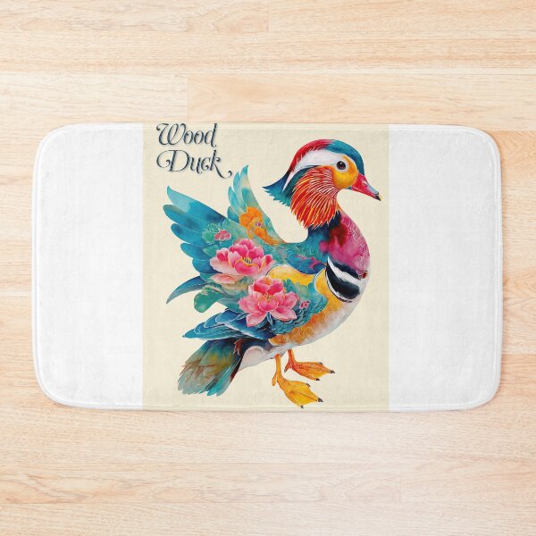 Item preview, Wood Duck – Floral Majesty designed and sold by ForeverPrintsOK.