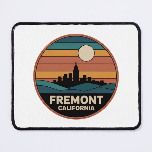 Item preview, Fremont California: Sunset Mountain Skyline designed and sold by CircinusStore.