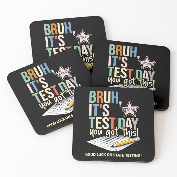 Item preview, Bruh It'S Test Day You Got This Testing Day Teacher  designed and sold by gear-posters.
