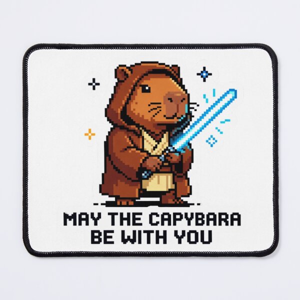 Artikelvorschau, Capybara Jedi entworfen und verkauft von leosco.