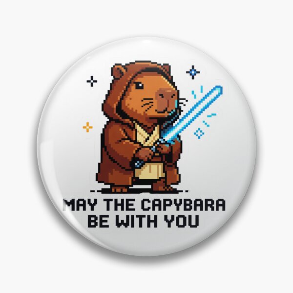 Artikelvorschau, Capybara Jedi entworfen und verkauft von leosco.