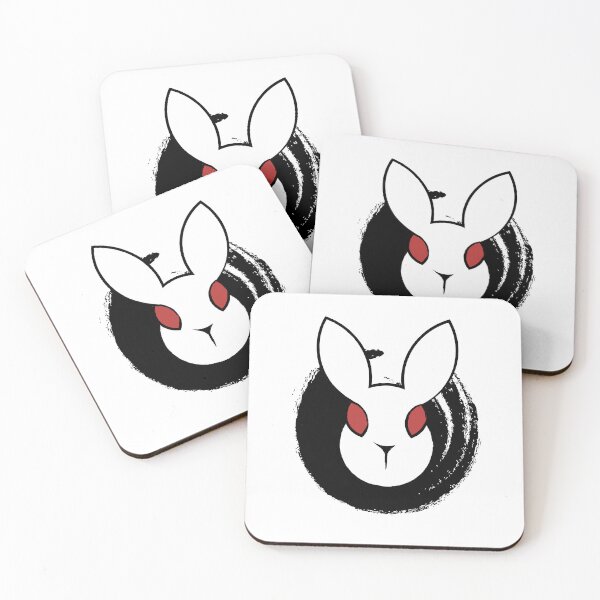 Item preview, Into the Rabbit Hole – Dark Rabbit Illustration with Gothic Aesthetic designed and sold by Helmina Groper.