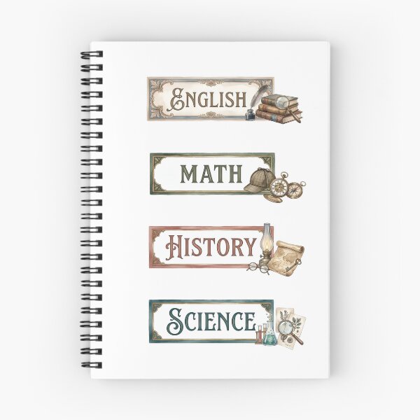 Item preview, Classic Sherlock Holmes English Math History Science Labels Shirt designed and sold by Fenay Designs.