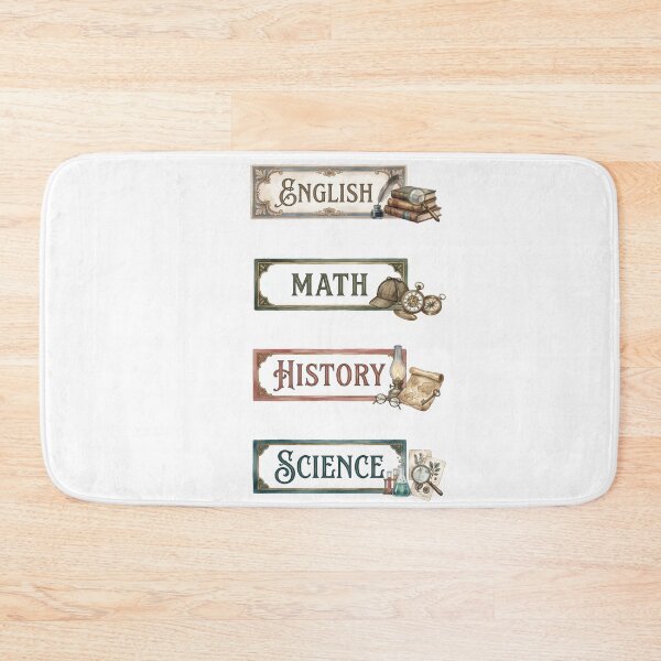 Item preview, Classic Sherlock Holmes English Math History Science Labels Shirt designed and sold by Fenay Designs.