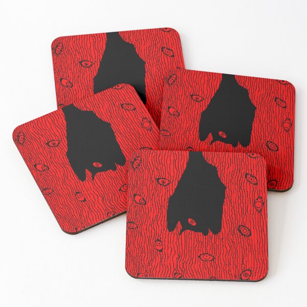 Item preview, Retro Pixel Vampire With Bloody Eye Bat designed and sold by MadeTearfully.