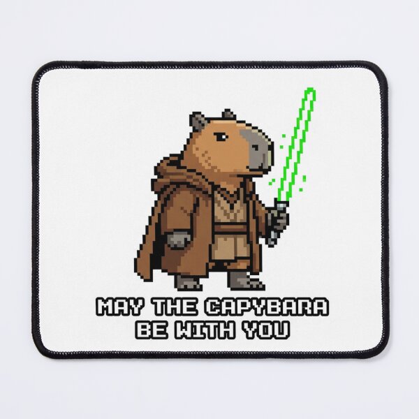 Artikelvorschau, Capybara Jedi 2 entworfen und verkauft von leosco.