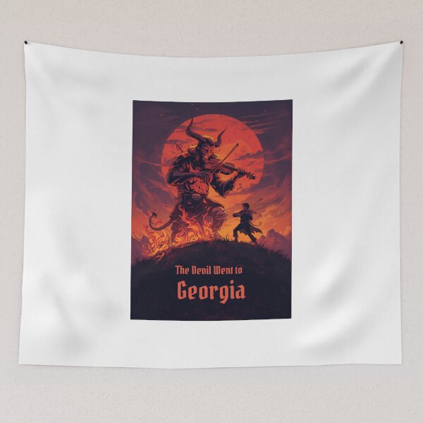 Item preview, The Devil Went To Georgia  designed and sold by LiveAmongstUs.