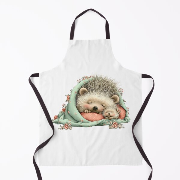 Item preview, Sweet Sleeping Hedgehog Mom and Baby - Mother's Day designed and sold by lojadpop.