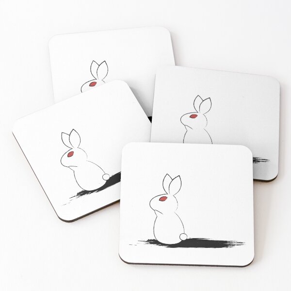 Item preview, Look to the Future – Soft Dark Rabbit Illustration with Hopeful Aesthetic designed and sold by Helmina Groper.