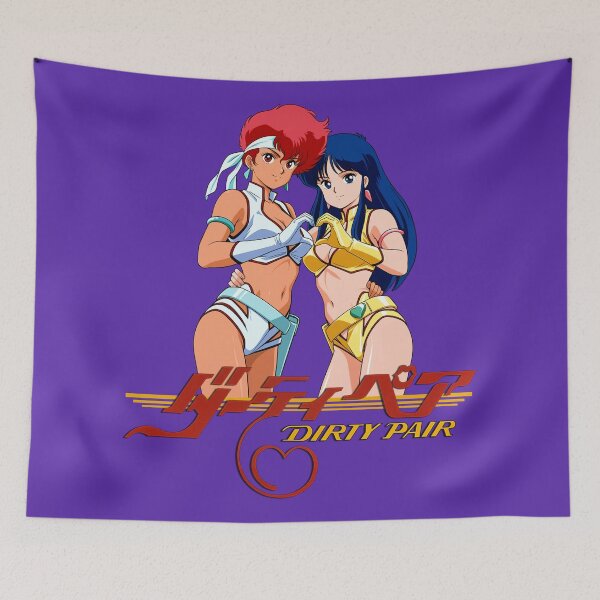 Item preview, Dirty Pair; Key and Yuri; Indigo designed and sold by Marco Bottiglieri.