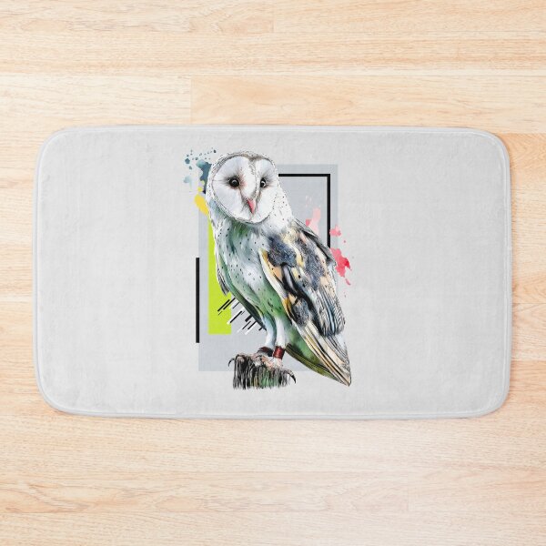 Item preview, Colorful Owl Illustration, Modern Watercolor Aesthetic designed and sold by dharanna.