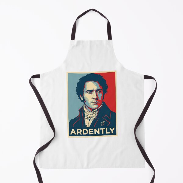 Item preview, Pride and Prejudice Ardently Mr Darcy Retro Campaign Poster Shirt designed and sold by Fenay Designs.