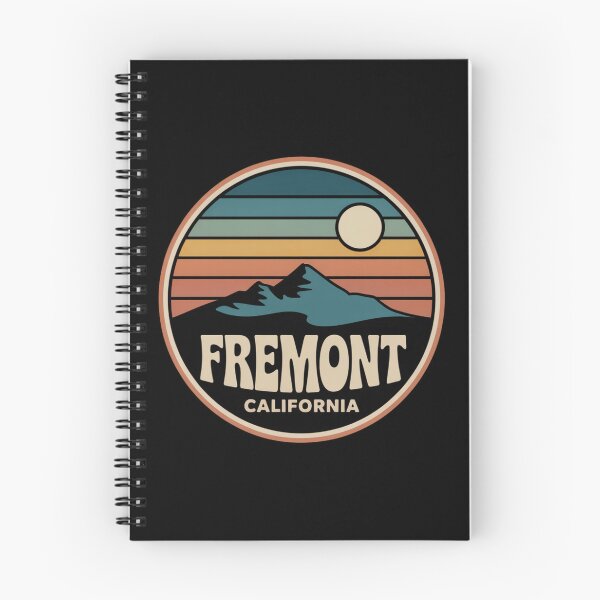 Item preview, Fremont California: Retro Mountain Badge designed and sold by CircinusStore.