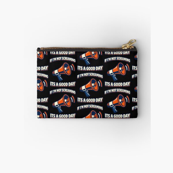 Item preview, If Im Not Screaming Its a Good Day Funny Megaphone Humor Design designed and sold by TeeTimeTreasure.