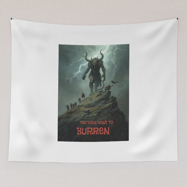 Item preview, The Devil Went To Burren designed and sold by LiveAmongstUs.