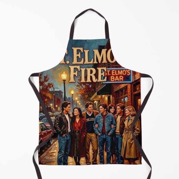 Item preview, St. Elmo’s Fire: A Tribute to the Brat Pack Era designed and sold by Art's Diner.