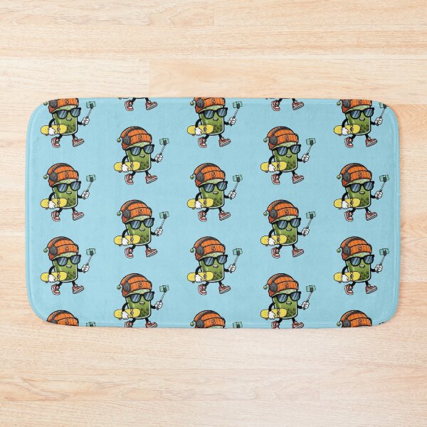 Item preview, Cool Bubble Tea – Skateboard Selfie Character designed and sold by Dogandesighn.