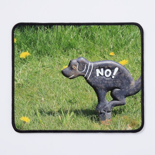 Item preview, No Fouling Dog Sign designed and sold by pinkal.