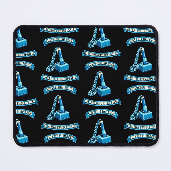 Item preview, I Miss The Little Pens The Tablet Is Harder To Steal Funny Office Nostalgia Design designed and sold by TeeTimeTreasure.