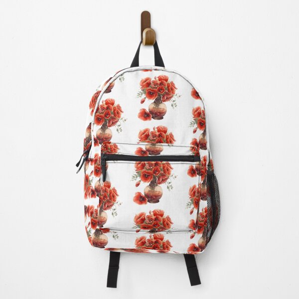 Item preview, Bouquet of wild red poppies designed and sold by uunaa.