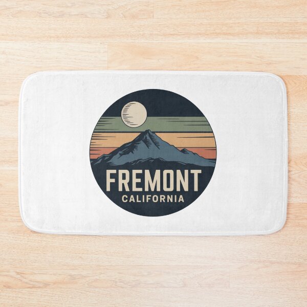 Item preview, Fremont California: Retro Mountain Emblem designed and sold by CircinusStore.