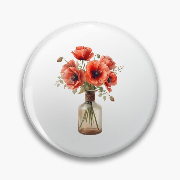 Item preview,  Bouquet of wild red poppies designed and sold by uunaa.