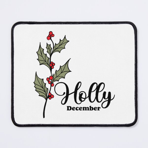 Item preview, December Birth Month Flower - Holly Aesthetic designed and sold by Lumina-Studio.