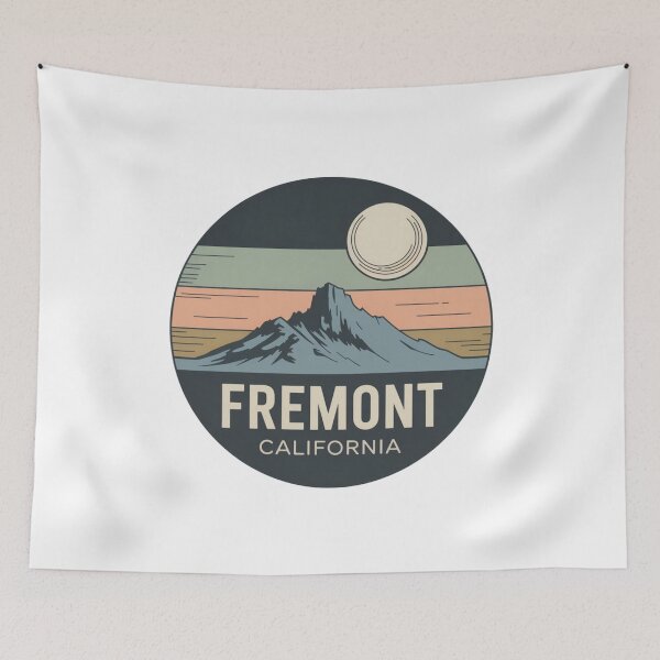 Item preview, Fremont California: Mountain Emblem designed and sold by CircinusStore.