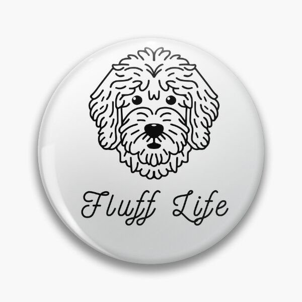 Item preview, Goldendoodle Cute Vector Line Art Fluff Life designed and sold by PeriwinkleStone.