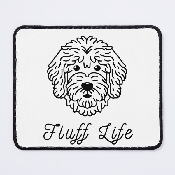 Item preview, Goldendoodle Cute Vector Line Art Fluff Life designed and sold by PeriwinkleStone.