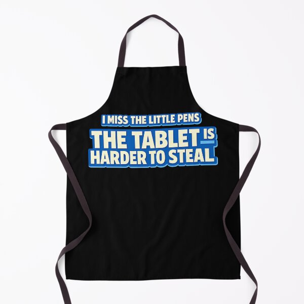 Item preview, I Miss The Little Pens The Tablet Is Harder To Steal Funny shopping Nostalgia Design designed and sold by TeeTimeTreasure.