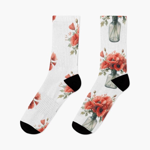 Item preview, Bouquet of wild red poppies designed and sold by uunaa.