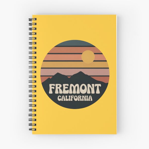 Item preview, Fremont California: Retro Sunset Mountains designed and sold by CircinusStore.