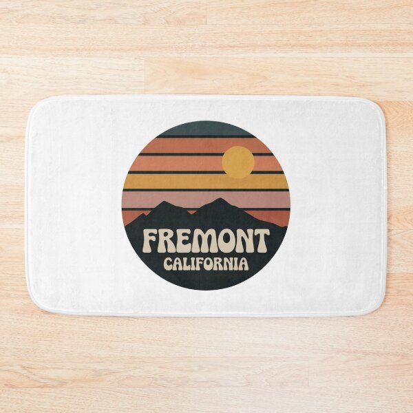 Item preview, Fremont California: Retro Sunset Mountains designed and sold by CircinusStore.