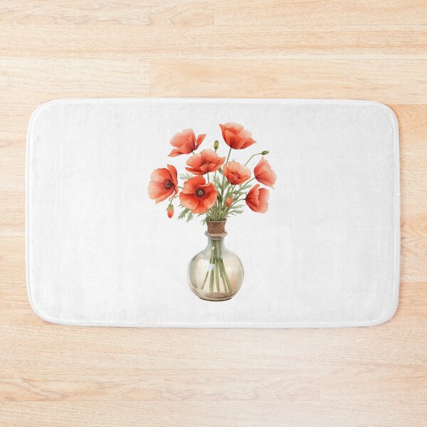 Item preview, Bouquet of wild red poppies designed and sold by uunaa.
