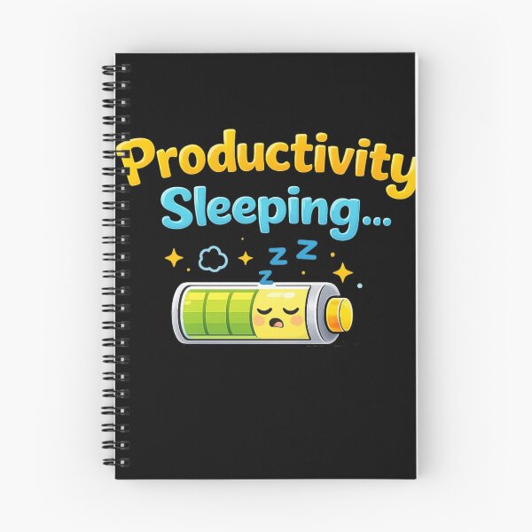 Item preview, Productivity Sleeping – Low Battery Funny Motivation Meme designed and sold by NarpLTD.