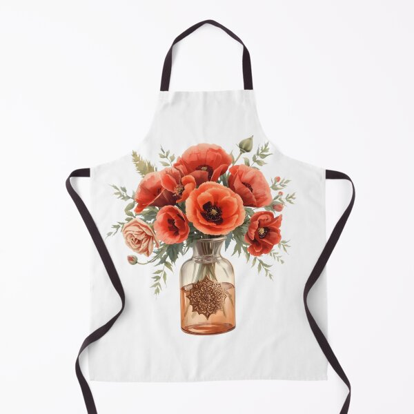 Item preview, Bouquet of wild red poppies designed and sold by uunaa.