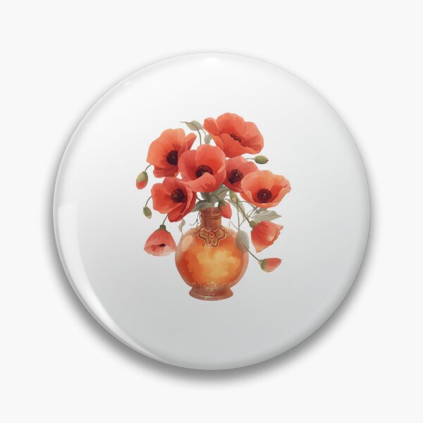 Item preview, Bouquet of wild red poppies designed and sold by uunaa.