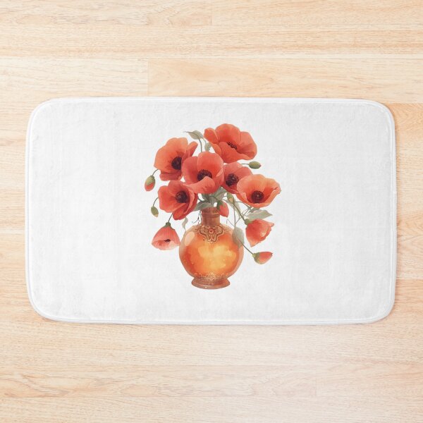Item preview, Bouquet of wild red poppies designed and sold by uunaa.