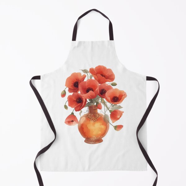 Item preview, Bouquet of wild red poppies designed and sold by uunaa.