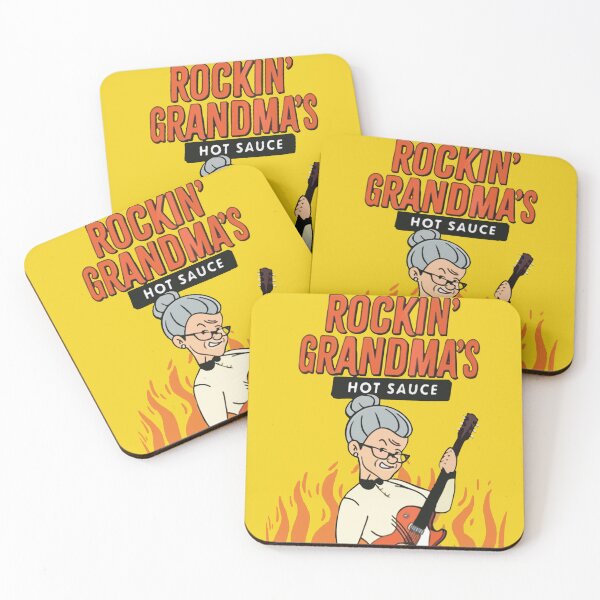 Item preview, Rockin' Grandma Hot sauce designed and sold by EigengrauART.
