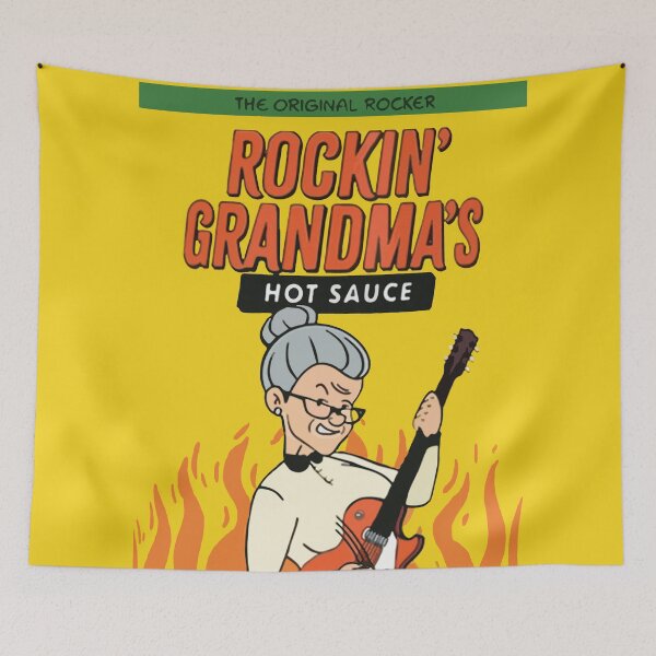 Item preview, Rockin' Grandma Hot sauce designed and sold by EigengrauART.