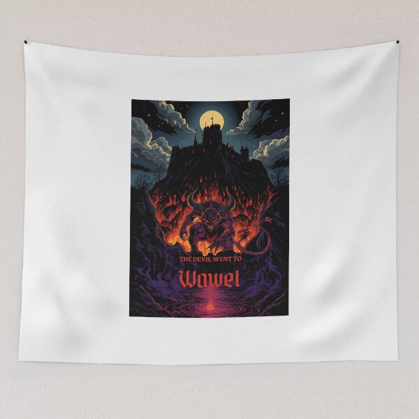 Item preview, The Devil Went To Wawel designed and sold by LiveAmongstUs.