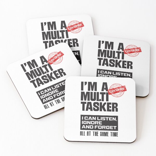 Item preview, Quote CERTIFIED Multi Tasker designed and sold by cartoonfighter.