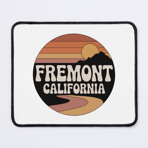 Item preview, Fremont California: Retro Sunset Trail designed and sold by CircinusStore.