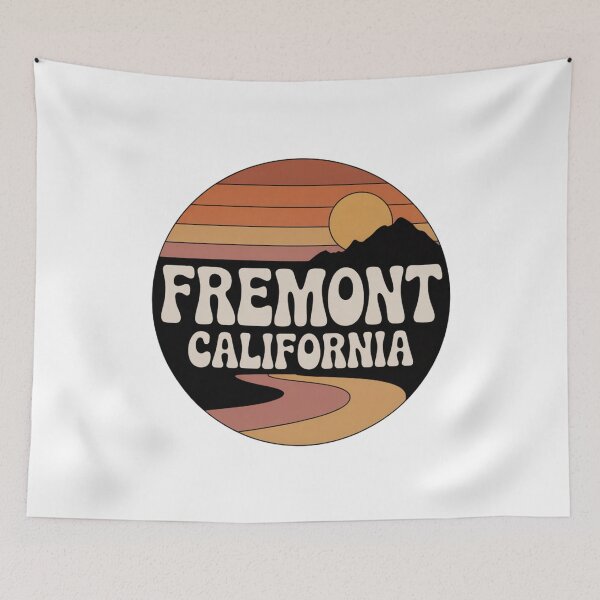 Item preview, Fremont California: Retro Sunset Trail designed and sold by CircinusStore.