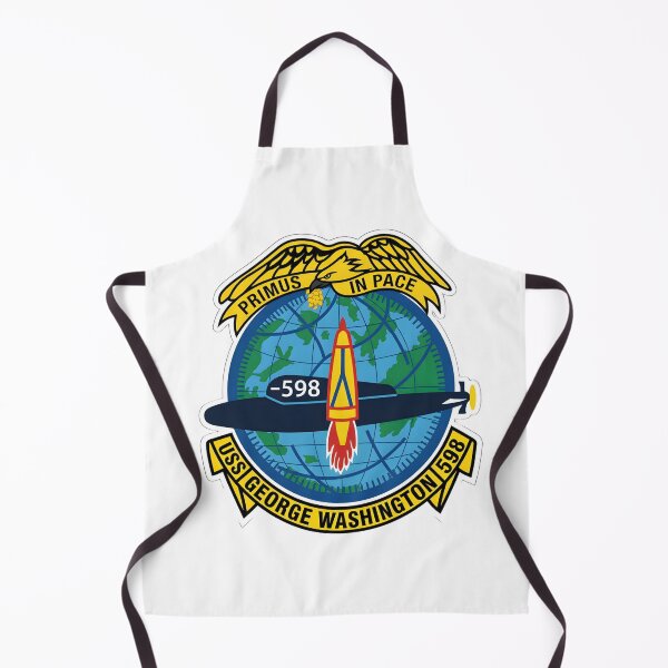 Item preview, USS George Washington SSBN-598 Ballistic Missile Submarine Emblem designed and sold by CharlieDesings.