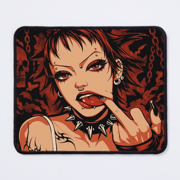 Item preview, Edgy Gothic Punk Girl – Dark Alt Aesthetic designed and sold by theuglydollz.